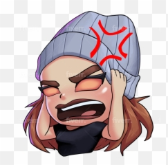 Do A Stream Emoji By Luckykyunart - For Adult,Grrr Emoji