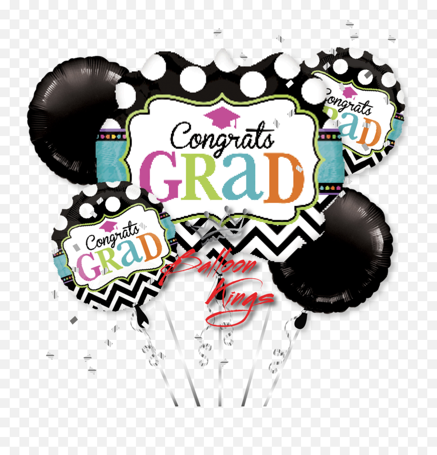 Congrats Graduation Chevron Bouquet - Grad Congrats Emoji,Grad Emoji