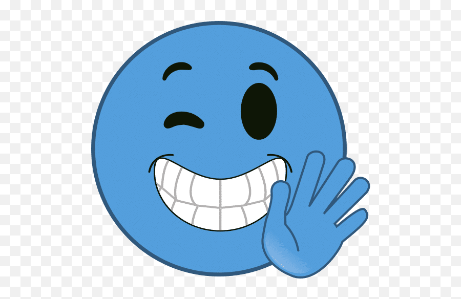 Smile Emoticon Icon Smile Emoticon Emoji,Bye! Waving Emoji