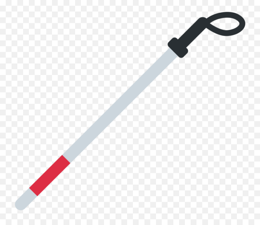 White Cane Emoji - Blindestok,Blind Emoji