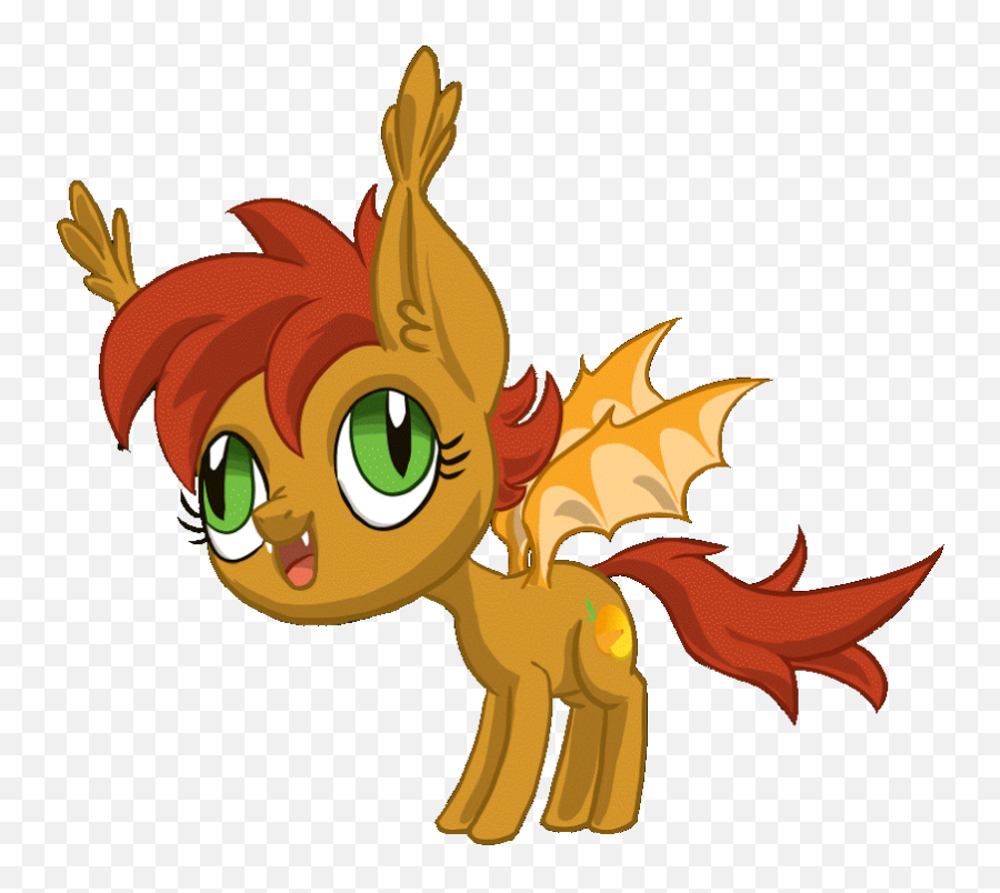 1397577 Animated Artist Kovoranu Bat Pony Oc Commission Cute - Dragon Emoji,Dumb Emoji Face