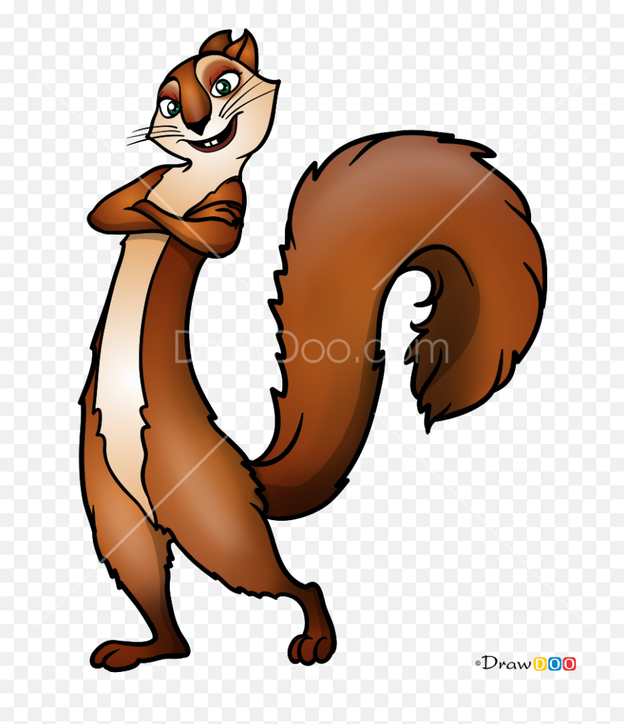 How To Draw Andie The Nut Job 2 Emoji,Squirrel Emoji With Flower Crown