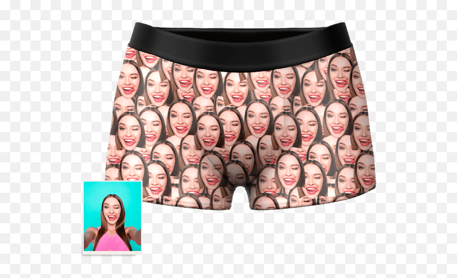 Black Friday Sale 2020 Face Boxer Shorts Myfaceunderwear Emoji,Emoji In Panties