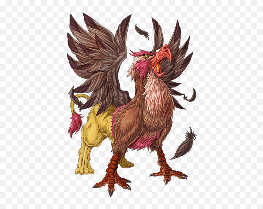 Fire Griffin Transparent - Fictional Character Emoji,Griffin Emoji