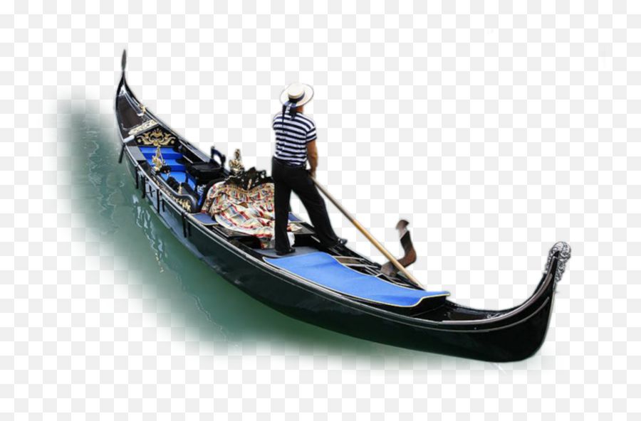 Ftestickers Venice Boat Gondola Sticker - Transparent Venice Boat Png Emoji,Gondola Emoji