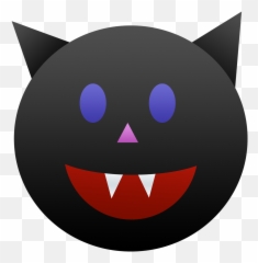 Morcego Black Dia Das Bruxas - Happy Emoji,Emoticons De Bruxas