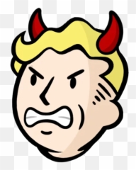 Fallout Emoji - Vault Boy Head Png,Chocobo Emoji