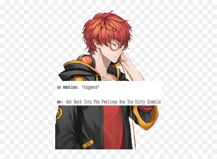 Pin Di Chickenlove Su - Mysticmessenger 707 Cosplay Emoji,Lost Emotion Remix