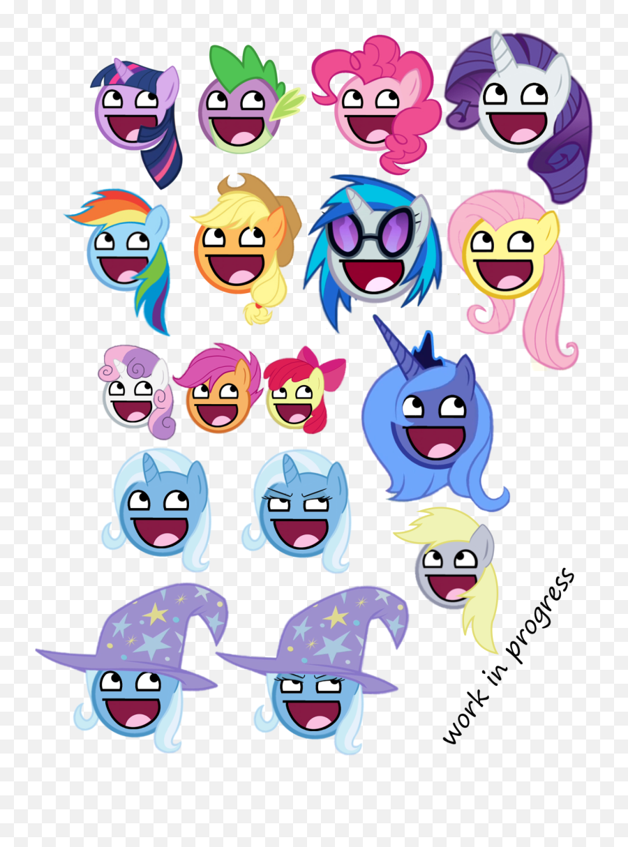 Image - 104178 My Little Pony Friendship Is Magic Know My Little Pony Smiley Emoji,Magic Emoticon