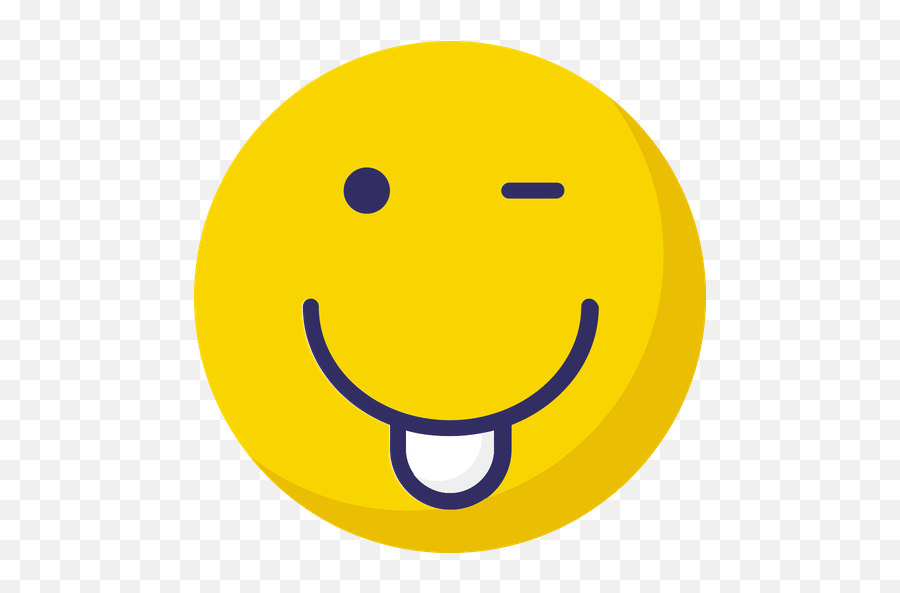 Cheeky Emoji Icon Of Flat Style - Available In Svg Png Eps Happy,Yawning Emoji