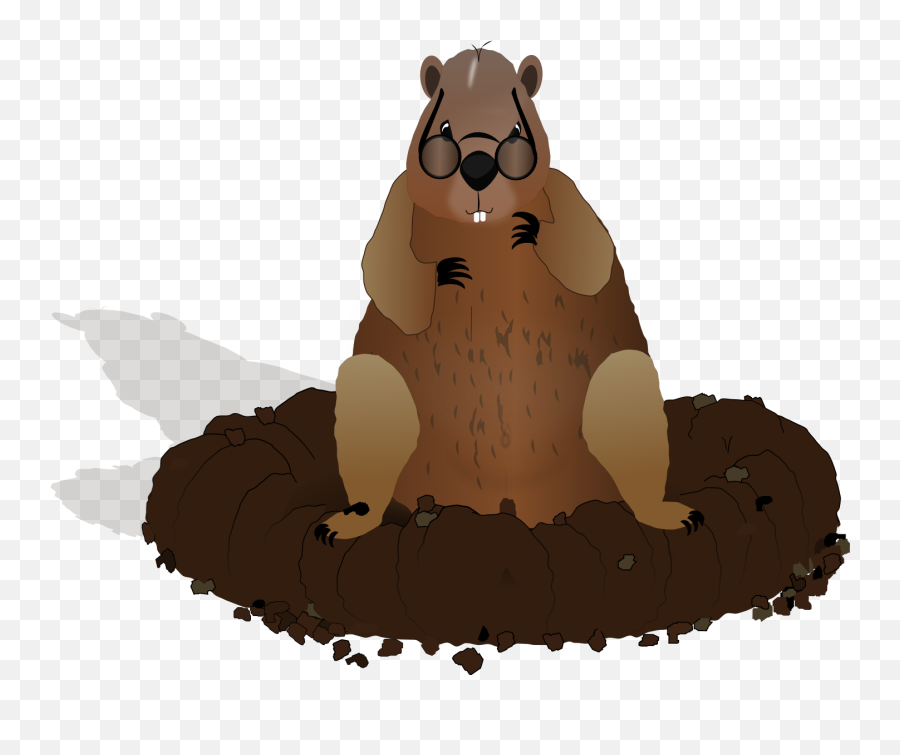 Groundhog Clipart - Groundhog Png Gif Emoji,Woodchuck Emoji