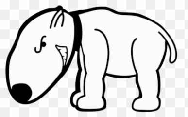 Angry Dog Bull Terrier Black And White Clipart Free Svg File - Cyberbullying Drawing Easy Emoji,Dog Prints Emoji