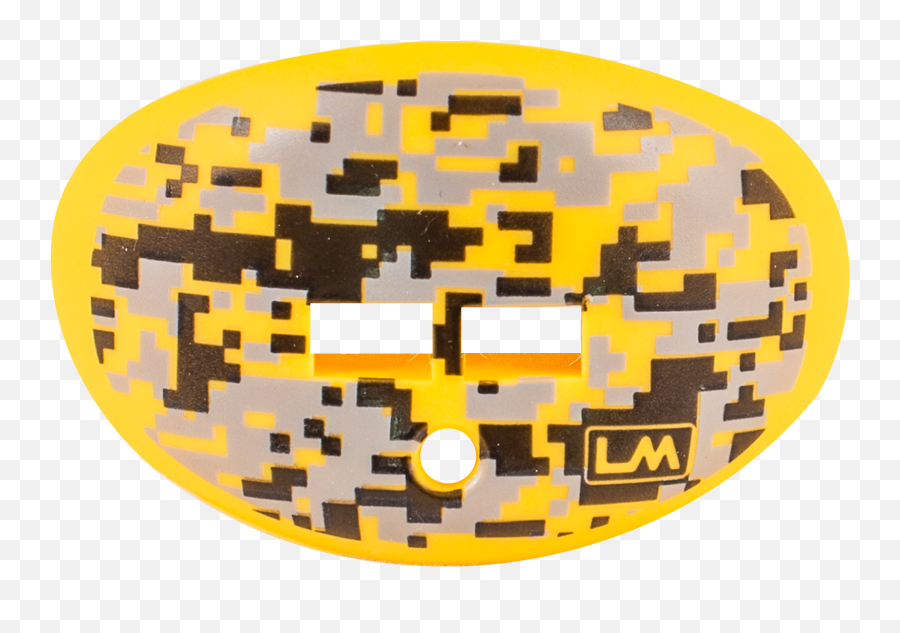 Digital Camo Football Mouthguards - Loudmouthguards Emoji,Camouflage Emoticon