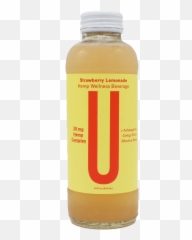 Unity Wellness Strawberry Lemonade - Plastic Bottle Emoji,Strawberry And Lemonade Emojis
