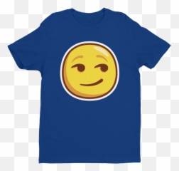 Smirking Emoji Short Sleeve Next Level T - Shirt Try Guys Tour Shirt,Smirking Emoji
