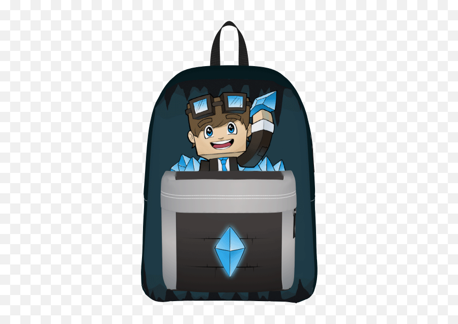 School Supplies Haul Stickers - Dan Tdm Glow Minecraft Backpack Emoji,Emoji Back To School Supplies