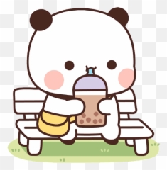 Animated Art Bunny Cartoon Cute Baby Drawing Gif - Sugar And Brownie Sticker Emoji,Bunny Kiss Gif Emojis