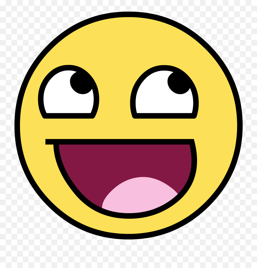 Awesome Face Teh Meme Wiki Fandom - Awesome Face Gif Emoji,Biking Emoticon
