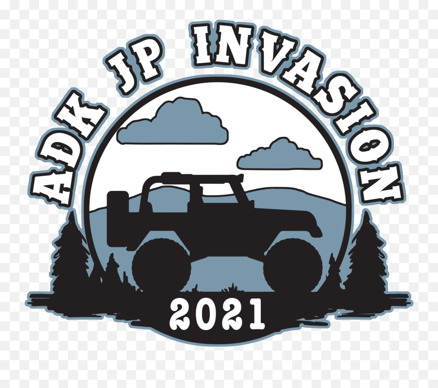 Adirondack Jeep Invasion Logo Poststarcom - Automotive Decal Emoji,Emojis That Dont Invade Your Privacy