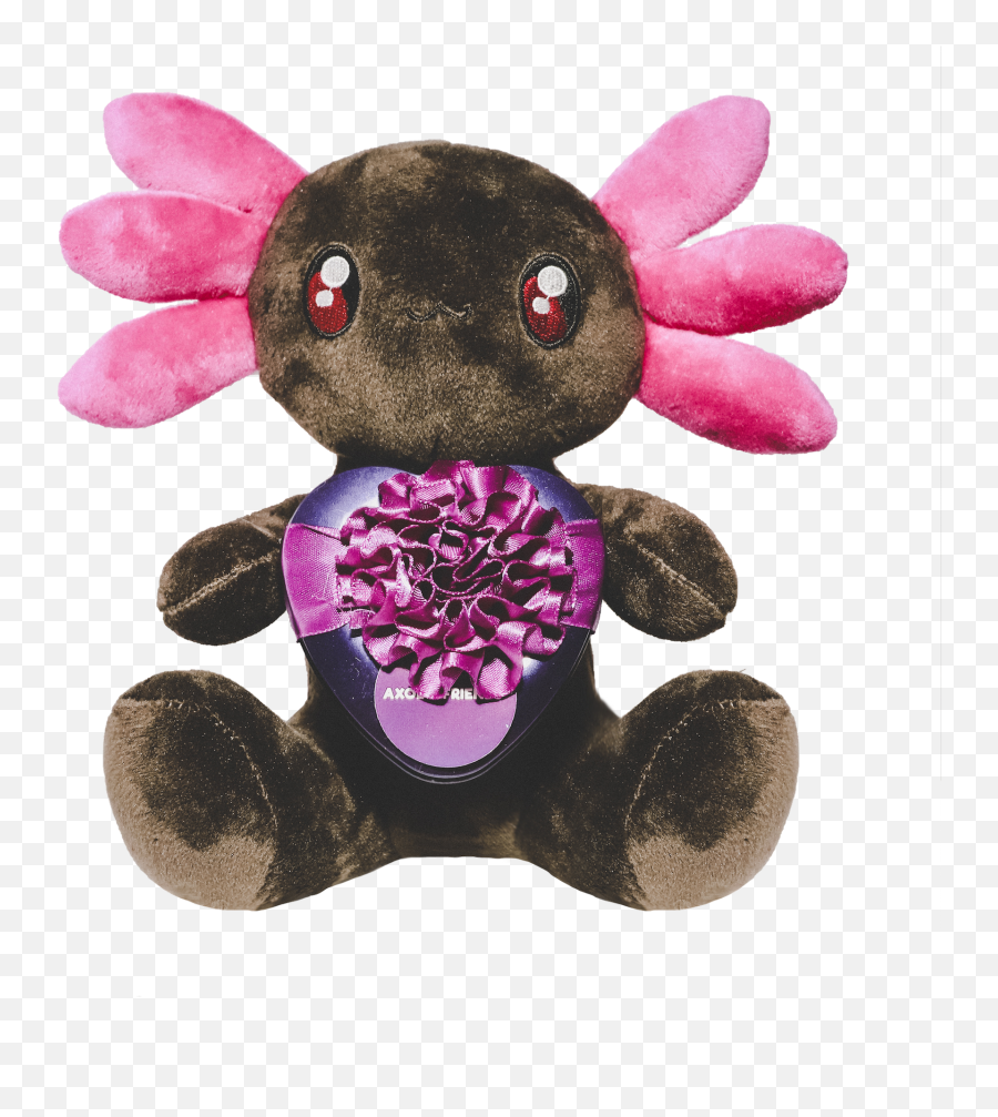 Valentineu0027s Axol The Axolotl - Mel Plush U0026 Tin Axolotl Valentines Emoji,Emoticon Plushie