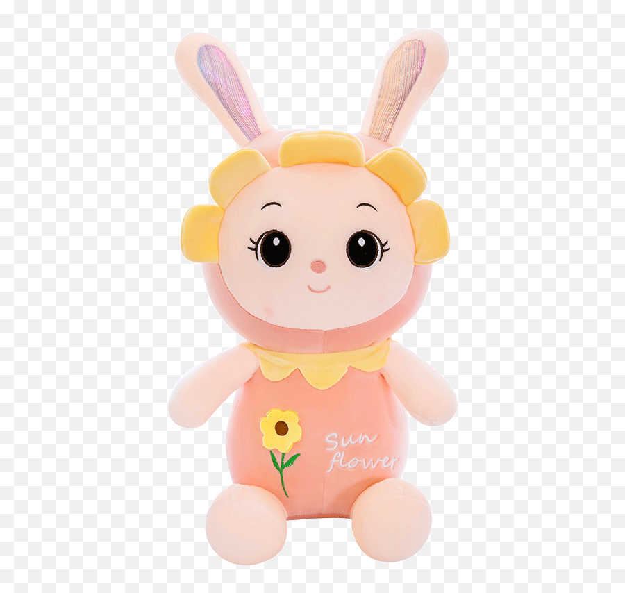 China Plush Fabric Doll China Plush Fabric Doll - Happy Emoji,Emoticon Rabbit Plush