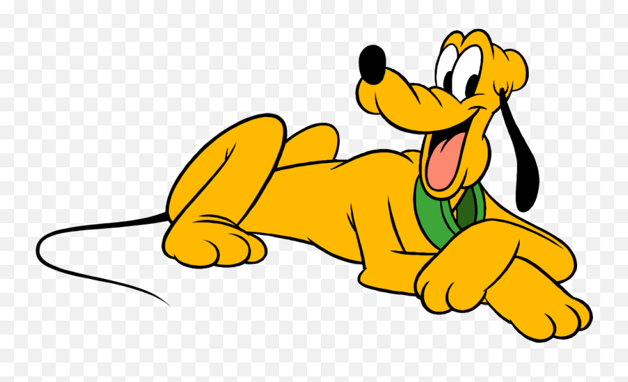 Disney Cartoon Characters Animal Dog - Pluto Disney Png Emoji,Disney Emoticons