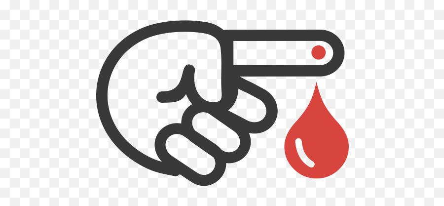 Blood Test Icon Png And Svg Vector Free Download - Icon For Blood Test Emoji,Bleeding Emoji