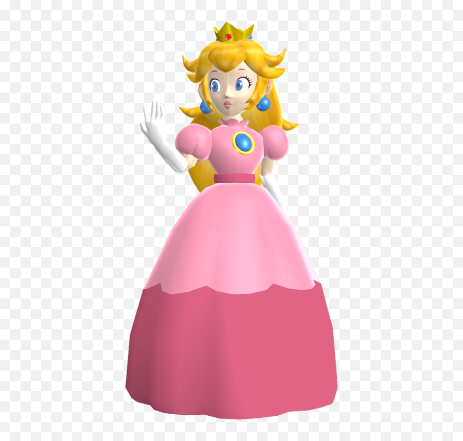 Mario Kart 64 Princess Peach - Princess Peach Super Mario 64 Mario 64 Peach Png Emoji,Does Princess Peach Plays With Mario Luigi And Bowser's Emotions