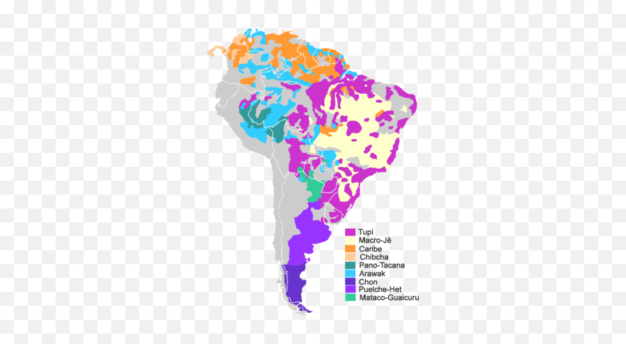 Indigenous Languages Of South America - South America Language Families Emoji,Tiopical Relation Between Words And Emotions