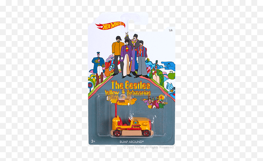 Hw The Beatles Yellow Submarine Series - Beatles Yellow Submarine Vinyl Emoji,Submarine Emoji