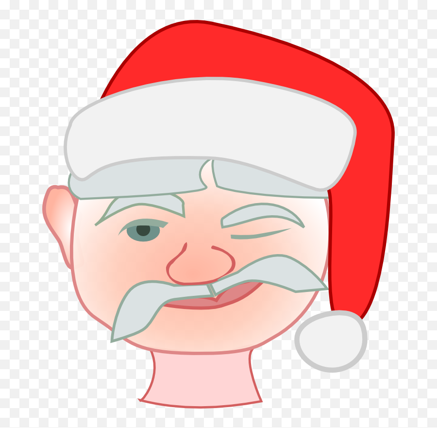 Santa Face Picture Png Images - Christmas Day Emoji,Coloredfaces Emojis