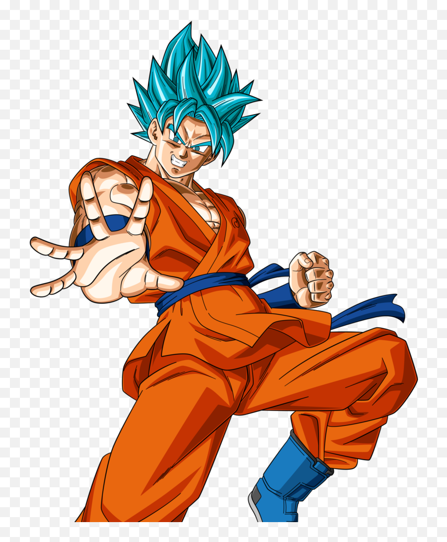Download Goku Super Saiyan Blue Png Png - Goku Png Super Saiyain Blue Emoji,Angry Emoticon Facebook Super Sayian