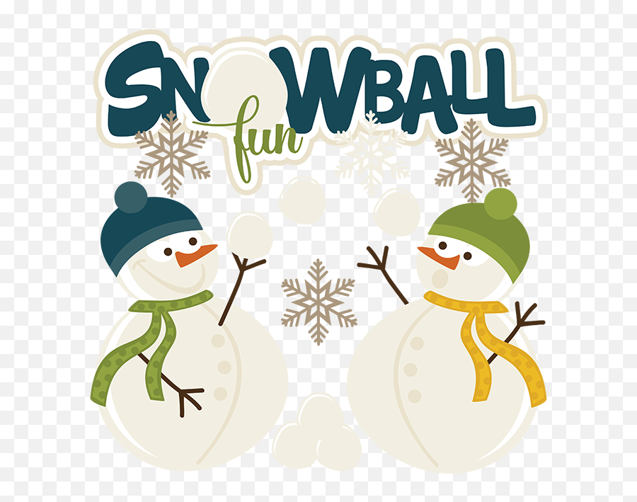 Snowman Snowball Fight Clipart Free - Clip Art Library Emoji,Snowball Fight Emoticon