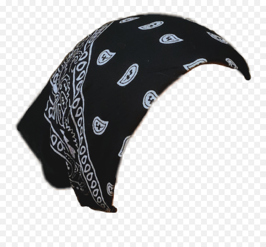 Bandana Blackbandana Black Sticker By N A D A - Stylish Emoji,Emoji Bandana