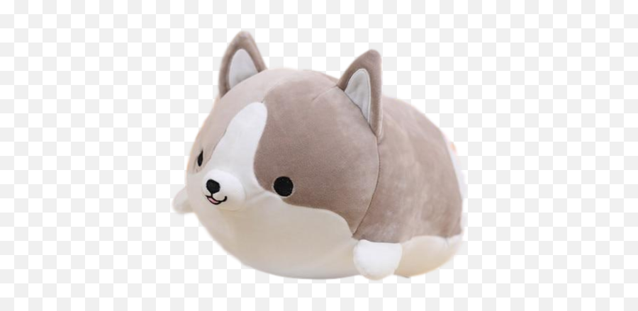 Happy Corgo Plushie 3 Colors 3 Sizes - Burnt 12 30 Cm Emoji,Kawaii Emoticons Cute 