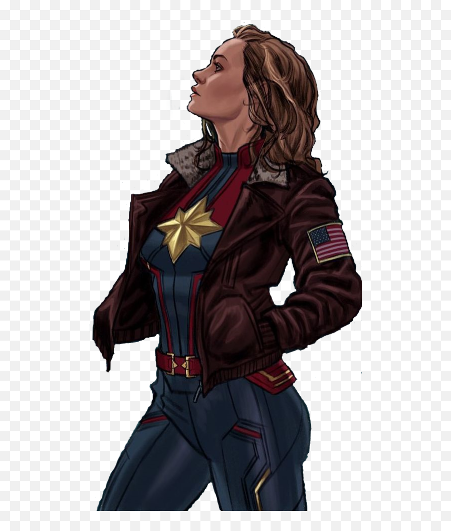 Captainmarvel Caroldanvers Sticker - Carol Danvers Capitana Marvel Png Emoji,Captain Marvel Emoji