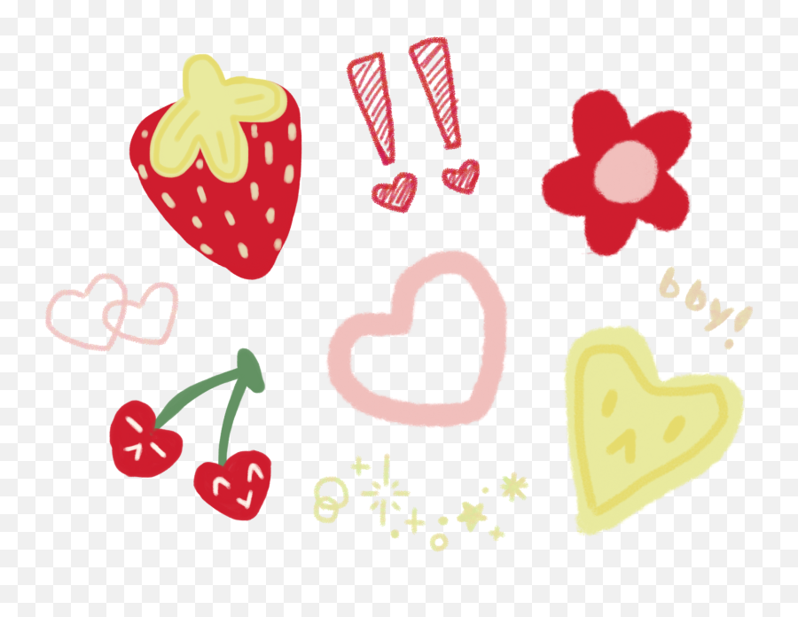 Discover Trending Dragen Stickers Picsart Emoji,Perler Bead Heart Eye Emoji