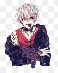 Saeran Saeranchoi Ray Sticker - Punk Fashion Emoji,Mystic Messenger Ray Emoji
