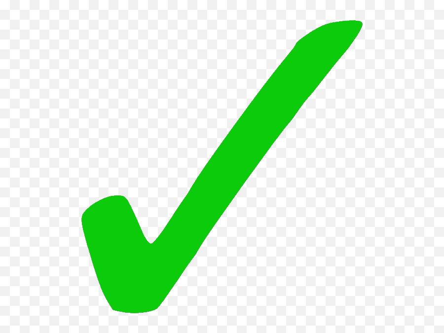 Green Check Mark Clip Art N9 Free Image Download Emoji,Emoji Crayoon Color