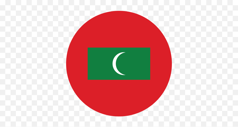 Maldives Asia Circle Country Flag Nation National Icon Emoji,Senegal Flag Emoji Copy