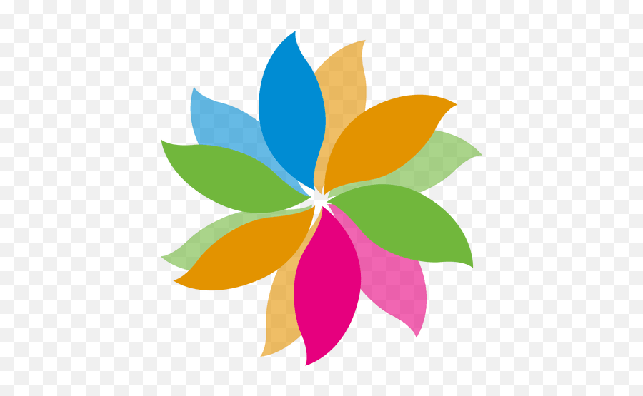 Colorful Floral Leaf Icon Transparent Png U0026 Svg Vector Emoji,Spring Leaf Emoji