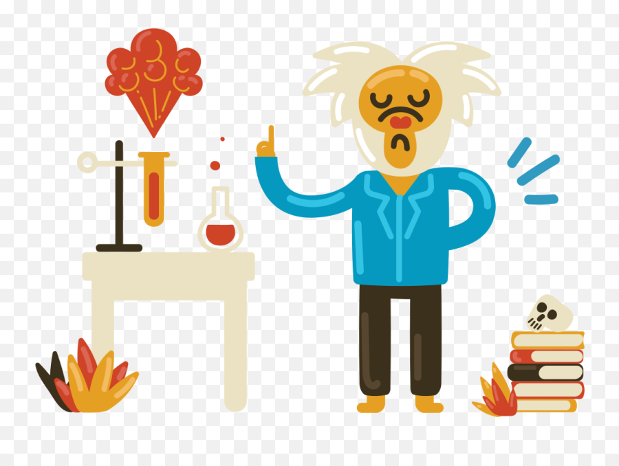 Scientist Illustration In Png Svg Emoji,Sceientist Emoji