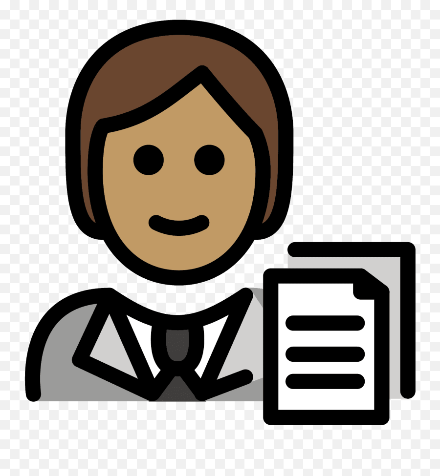 Office Worker Emoji Clipart Free Download Transparent Png,Person With Laptop Emoji