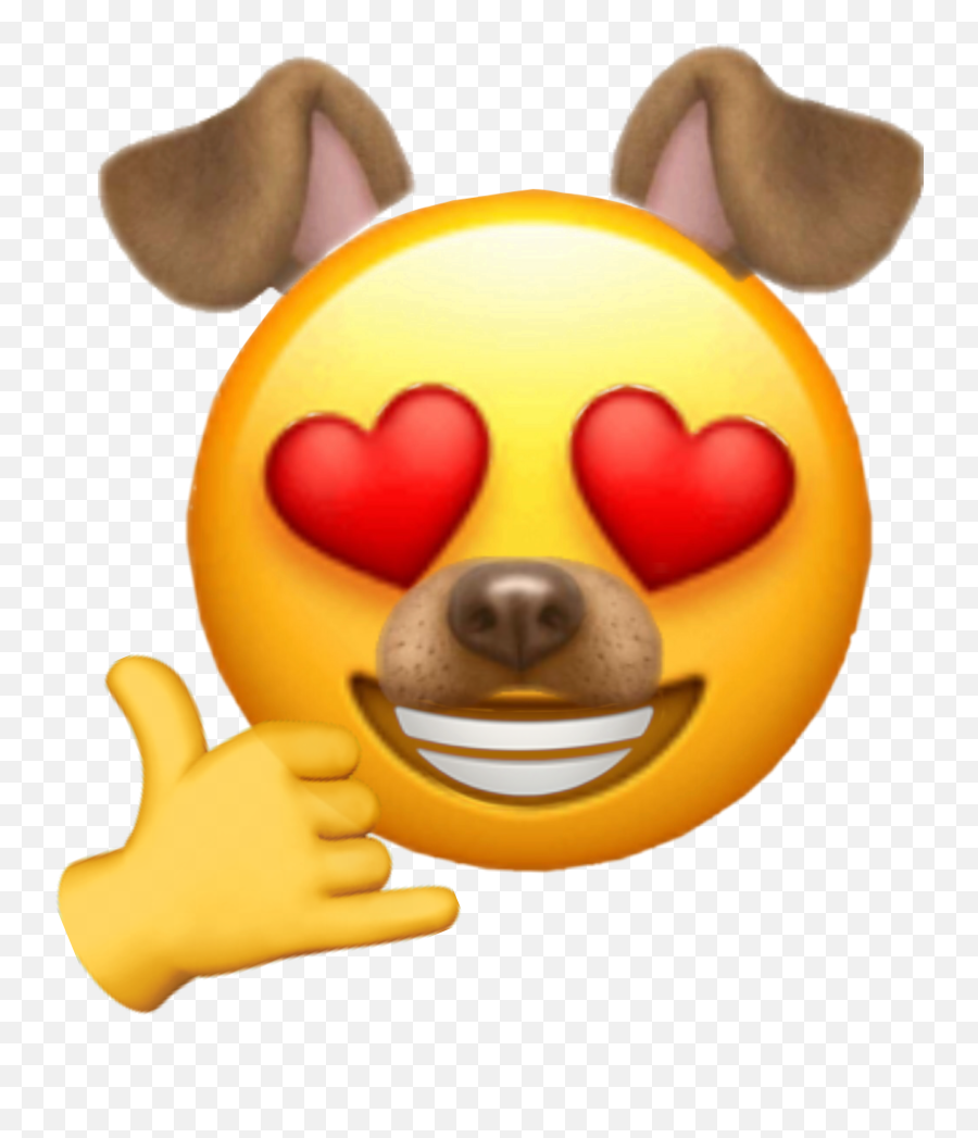 Emoji Puppyface Hearteyes Sticker By Queen Ninaa,Animal Heart Eyes Emoji