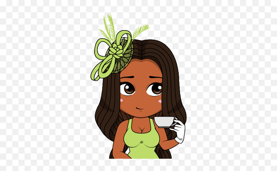 Oh So Paper For Ios Android - Happ African American Girl Cartoon Emoji,Black Girl Emoji
