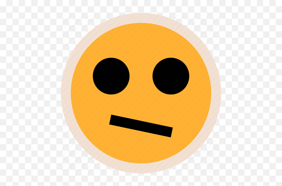 Emotion Error Faces Icon - Download On Iconfinder Smiley Mitigé Emoji,Download Emotion Icon