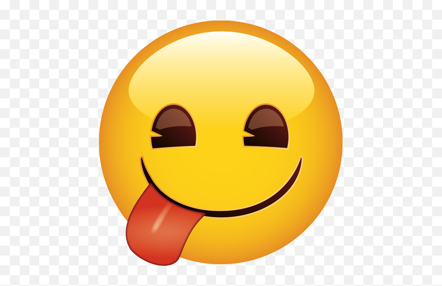 Face Savouring Food 0 - Happy Emoji,Raised Brow Emoji