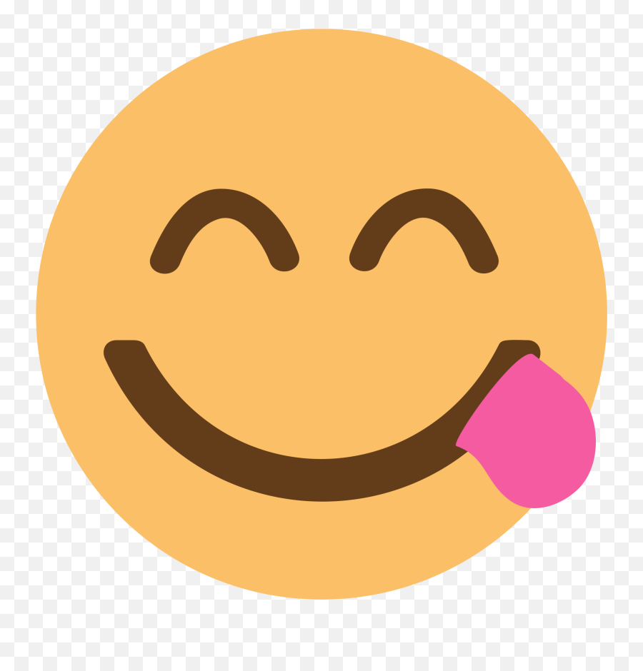 Yum Emoji Clipart - Yummy Emoji Clipart Png Download Yummy Emoji Transparent Background,Shrug Emoji