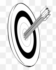 Clipart Arrows Sketch Clipart Arrows Sketch Transparent - Black And White Archery Clipart Emoji,Emoji Pants Target