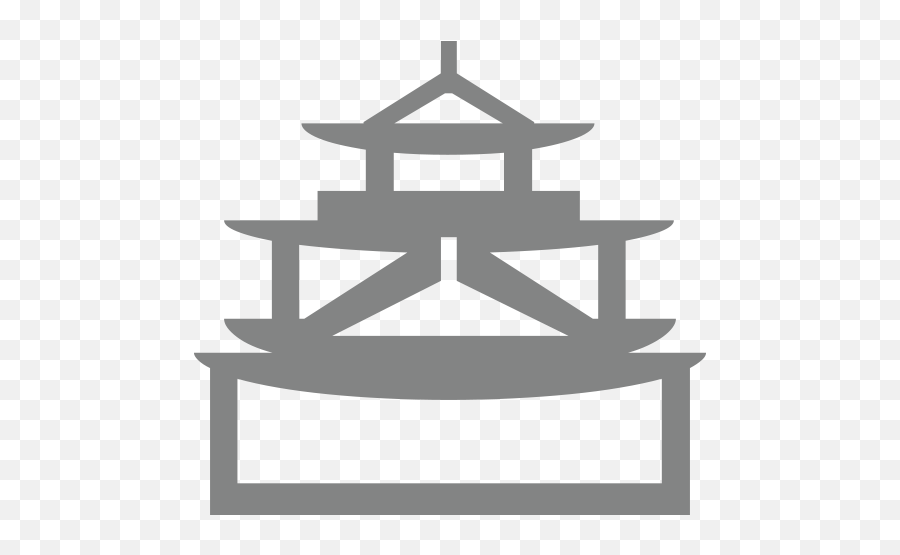 Japanese Castle - Japanese Castle Logo Emoji,Japanese Castle Emoji